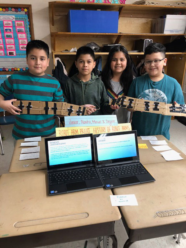 Woodhull School Science Expo top honorees among fourth, fifth and sixth graders.