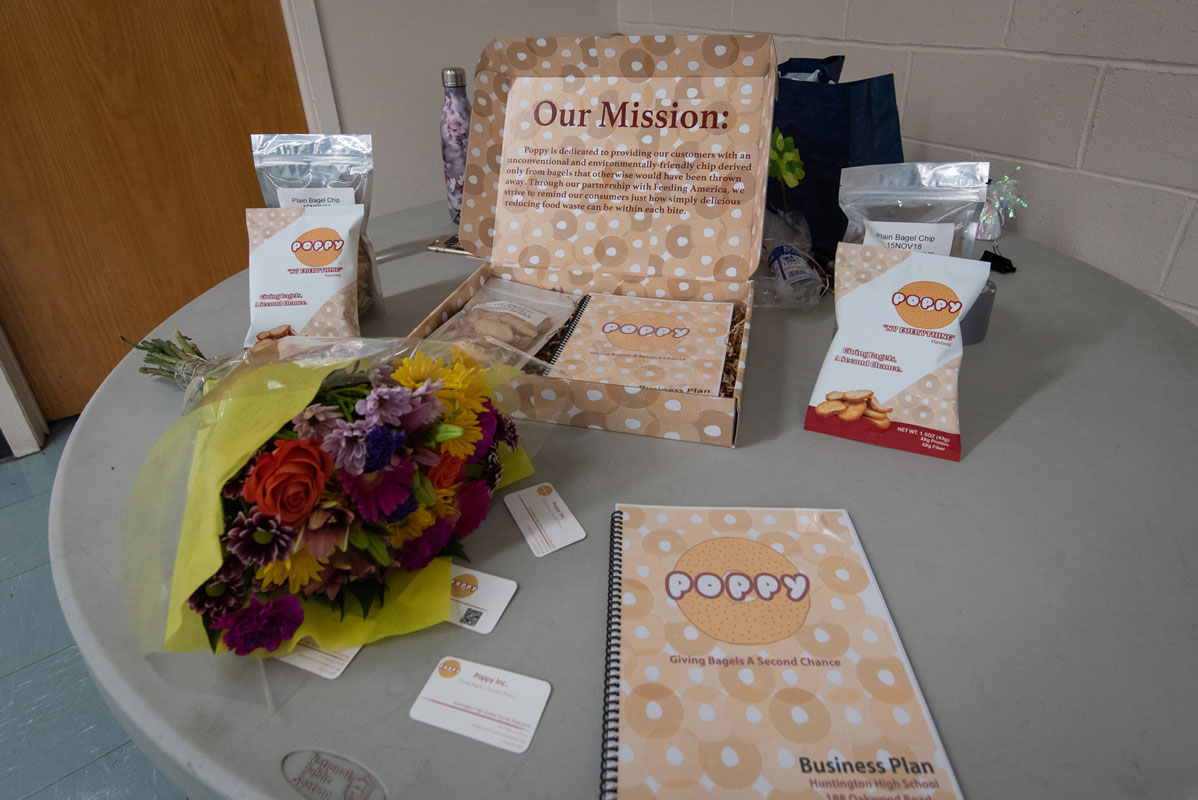 Poppy's networking night raised $2,400 forthe company team's efforts. (Darin Reed photo.)