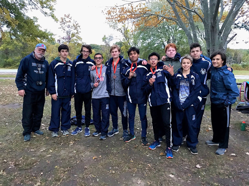 Huntington at last fall's Section XI Frosh-Soph Championships at Sunken Meadow State Park. 
