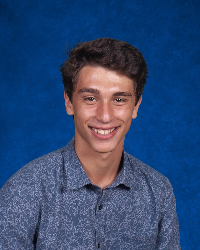 Huntington High School senior Julien Rentsch.