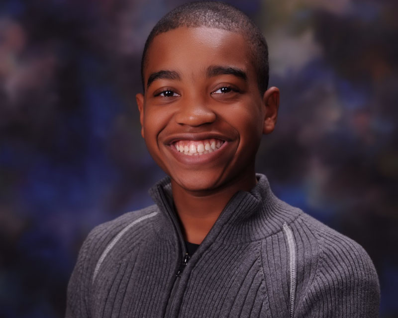  Huntington High School senior Robert Jean-Gilles (1) 