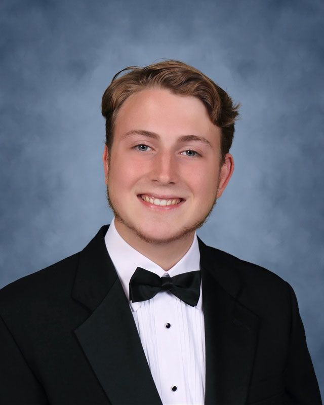 Huntington High School Class of 2019 President Dominick Stanley