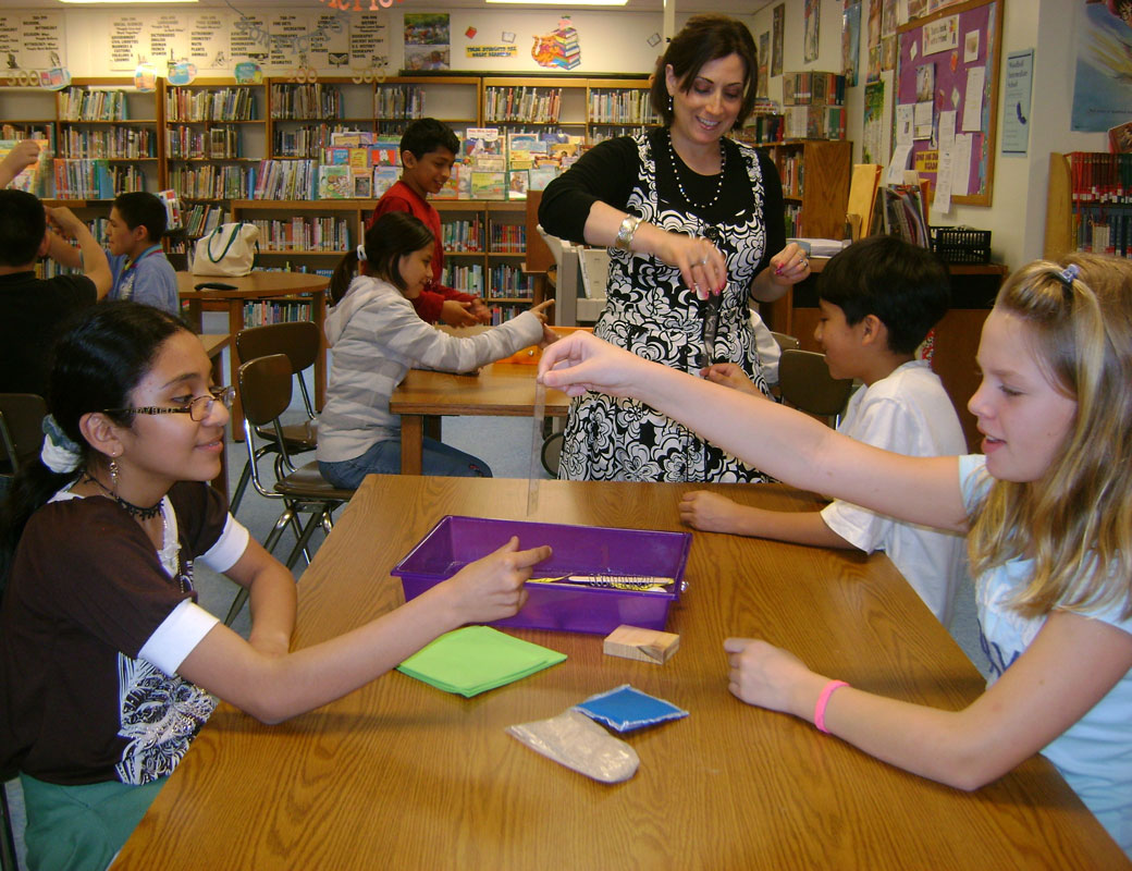 Christine Amodeo Palmer loved working as a Huntington School District librarian
