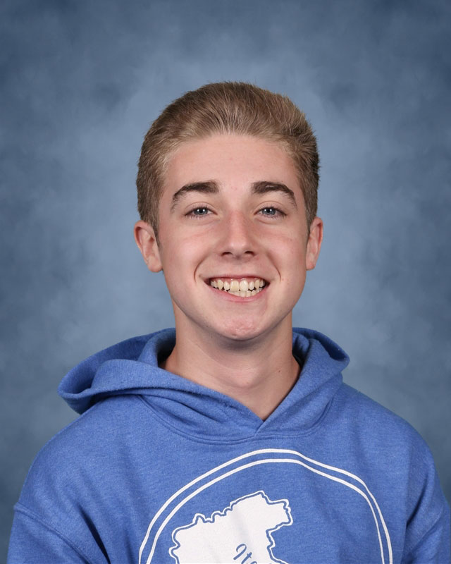  Huntington High School senior Nate Deegan 
