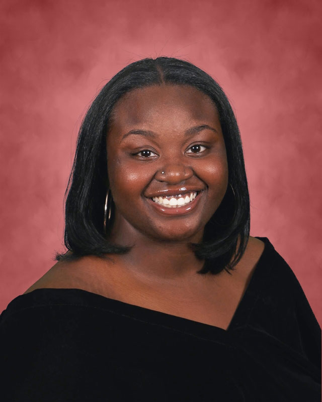  Huntington High School senior Jai-la' Bush  