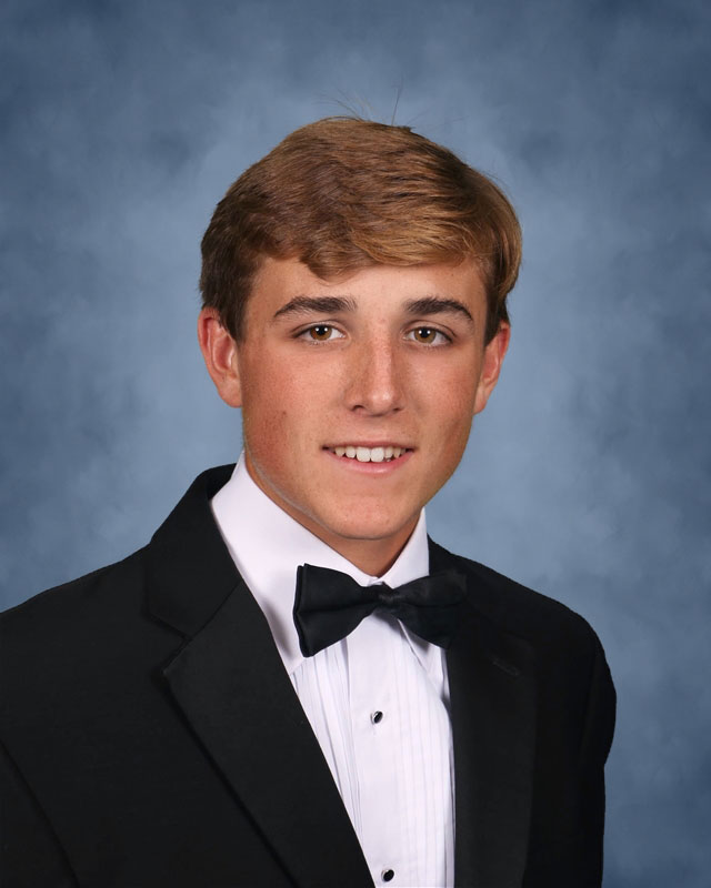 Huntington High School senior Billy Burton (2)