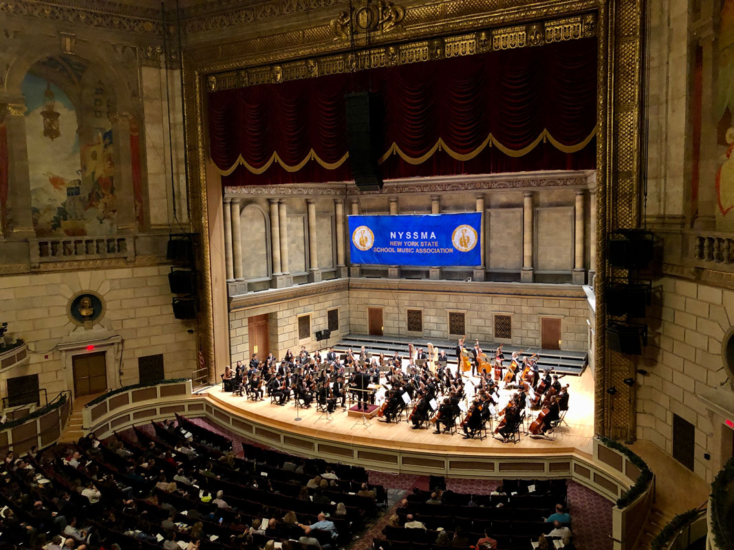The Eastman Theatre in Rochester came alive last weekend. (Darin Reed photo.)