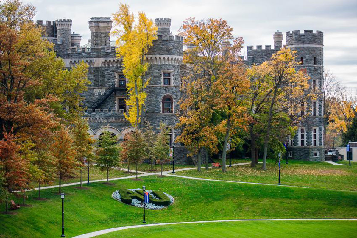 Arcadia University's campus features an historic castle (2)