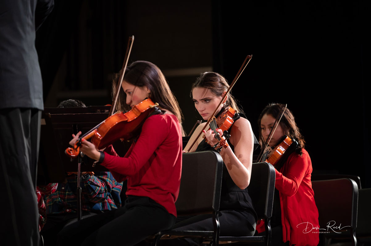 Huntington is sending a large contingent to the LI Strings Festival. (Darin Reed photo)