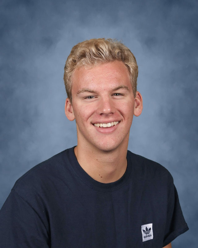 Huntington senior Chris Weber is a top swimmer for the Blue Devils.