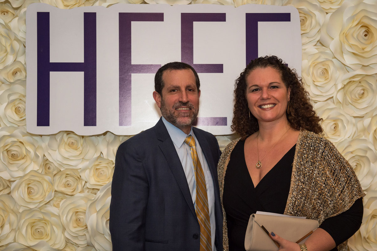 Superintendent James W. Polansky and Asst. Superintendent Beth McCoy at the 2019 gala. (Darin Reed photo.)