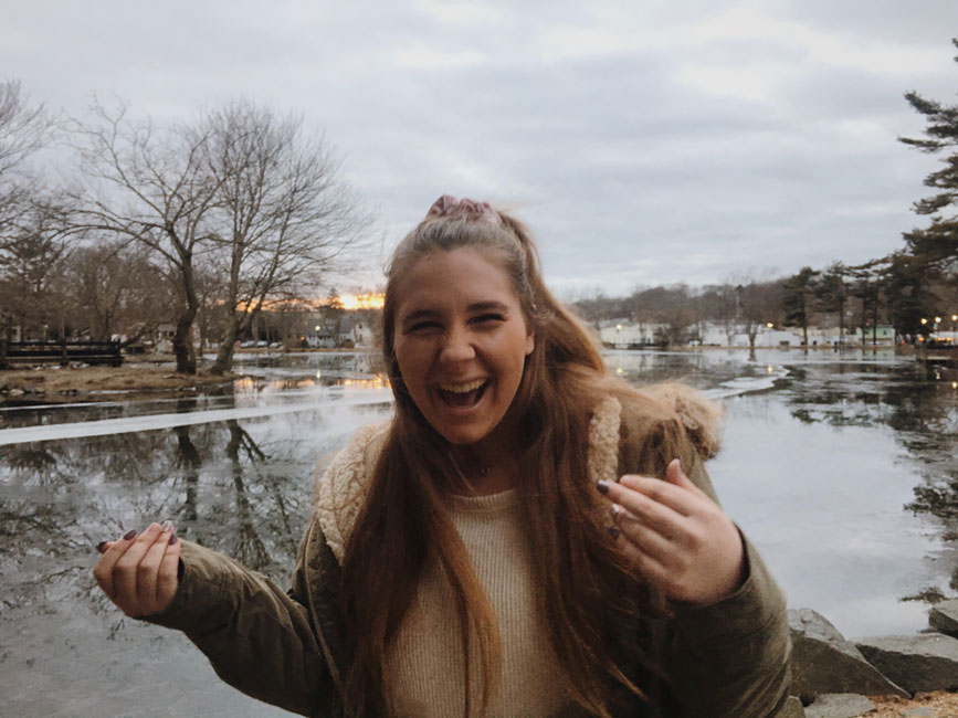 Madison Lange is a bubbly Huntington teenager.