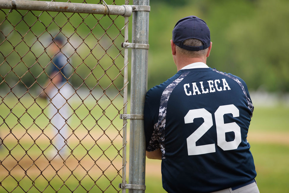 The Finley baseball team is coached by Paul Caleca. (Darin Reed photo.)