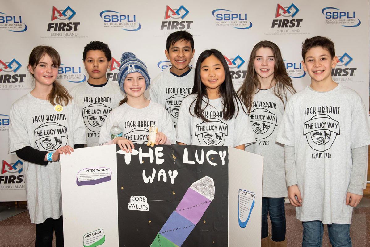 Jack Abrams STEM Magnet School fifth graders made their mark at the competition. (Darin Reed photo