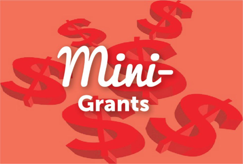 The Huntington Foundation has funded more than $5,000 in mini-grants.