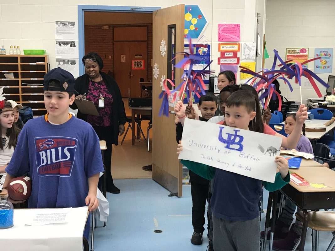 Jack Abrams STEM Magnet School fourth graders put their knowledge of New York State to the test.