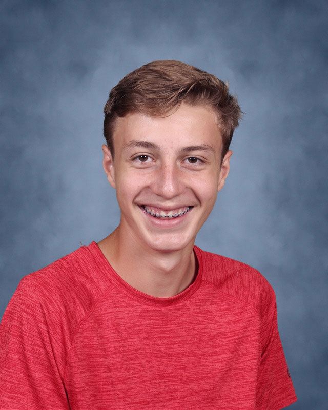 Huntington High School spelling bee champion Andreas Seferian