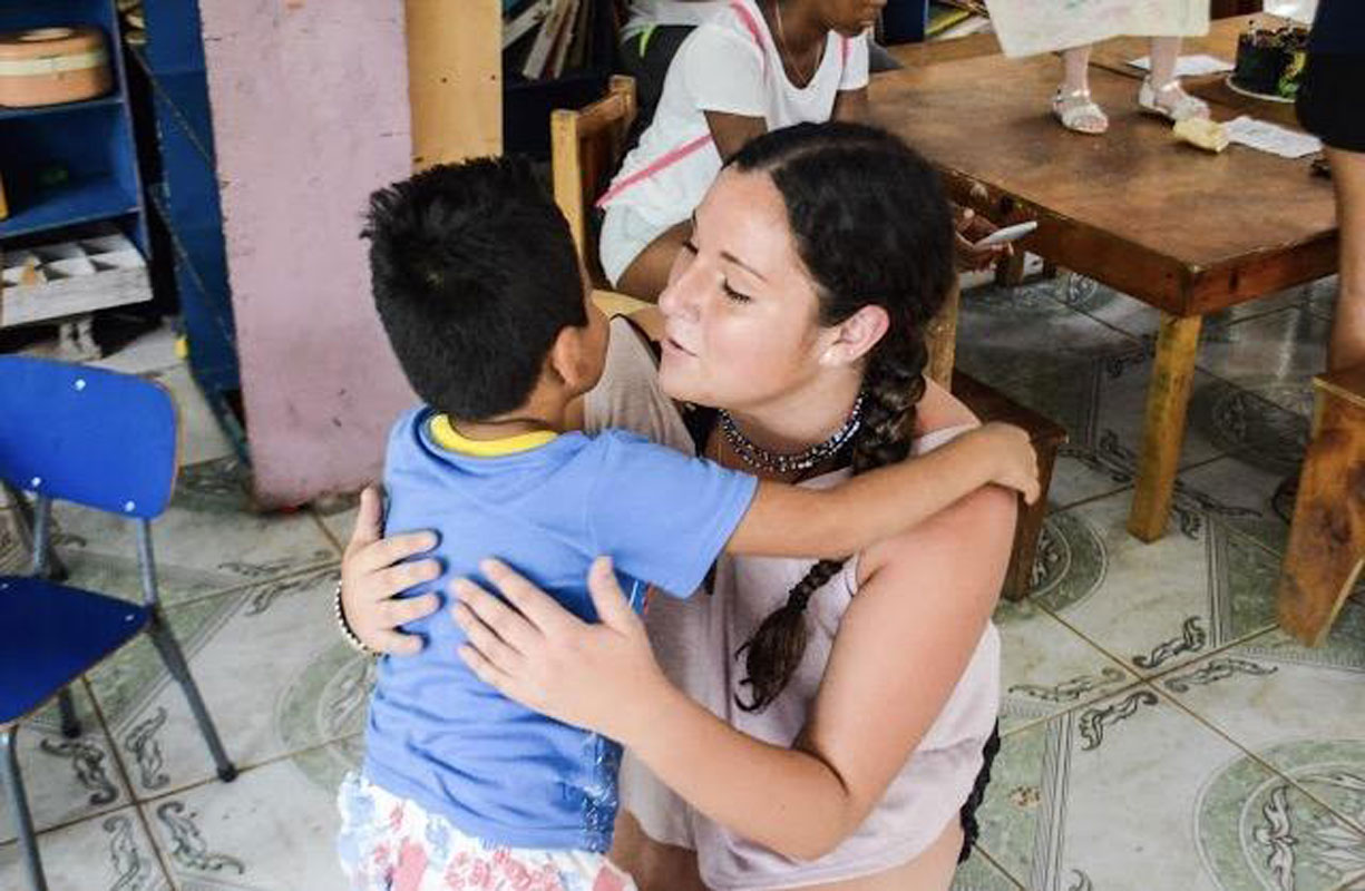 Kayla Ryan's college studies are taking her across the world