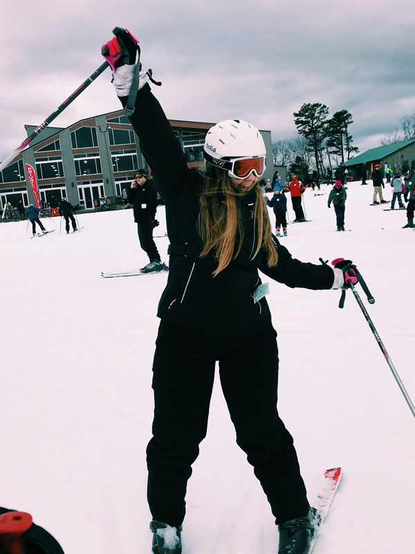 Madison Lange is already ready to have some fun.