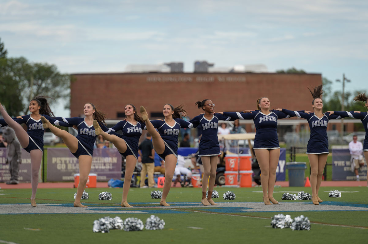 The Huntington Highsteppers are at the national championships this weekend. 