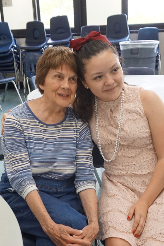 There were plenty of new friendships formed during the senior, senior prom.