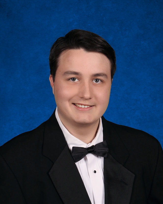 Huntington High School senior James Brown