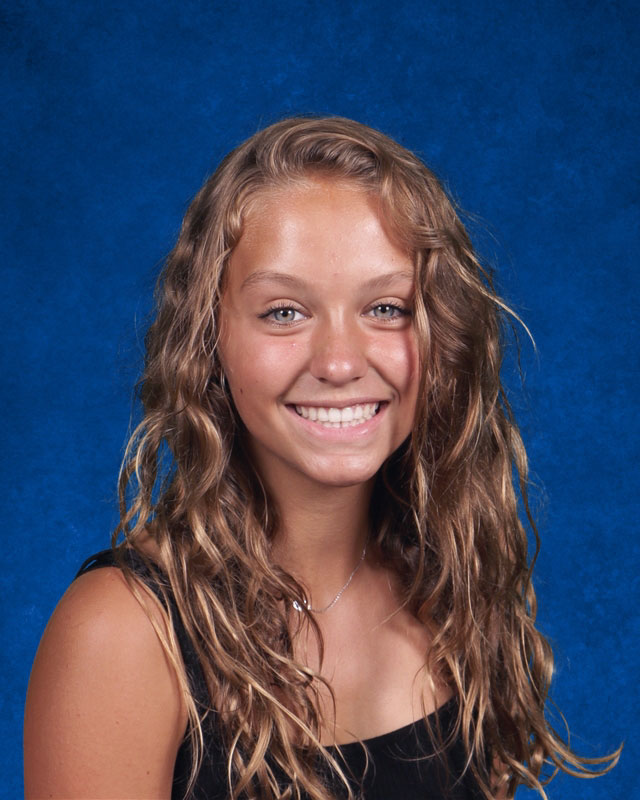 Freshman Katie Browne scored the game winning basket at Newfield.