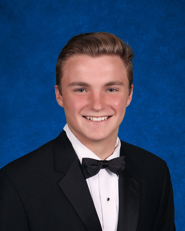 Huntington High School senior Graham Young.