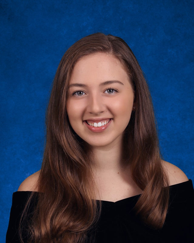 Huntington High School senior Mia Nitekman.