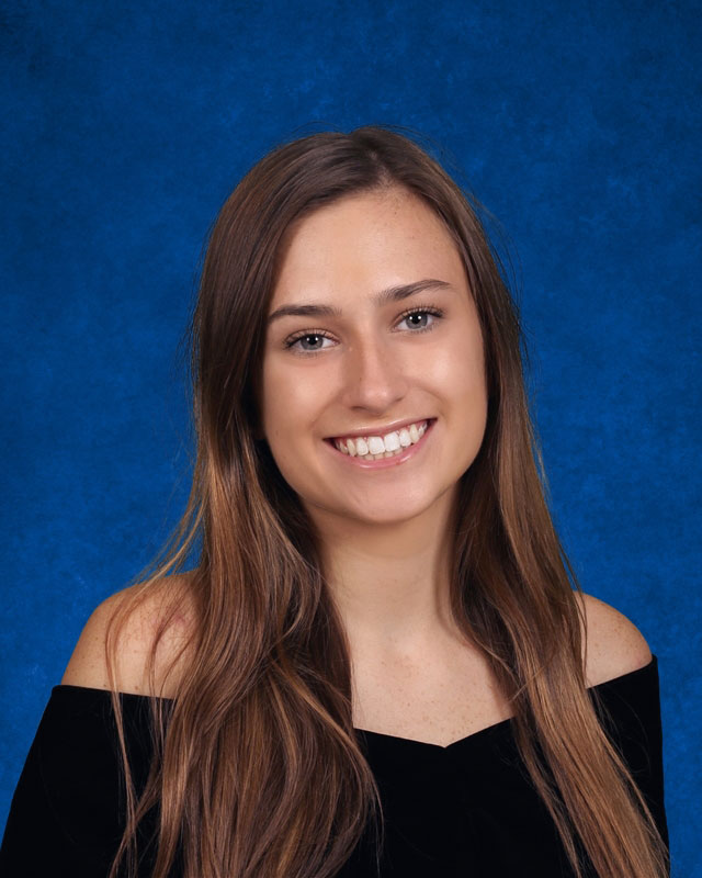 Huntington High School senior Anna Crockett.