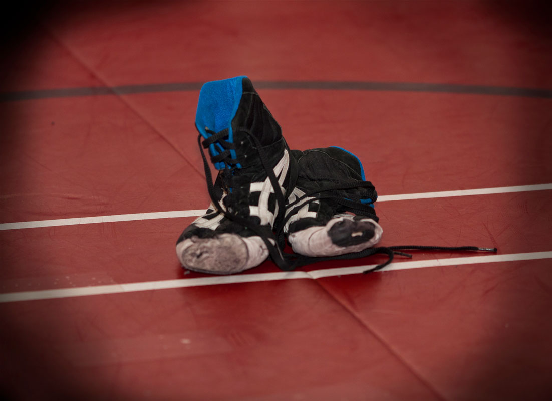 The J. Taylor Finley Middle School wrestling team begins practice on Tuesday, January 22