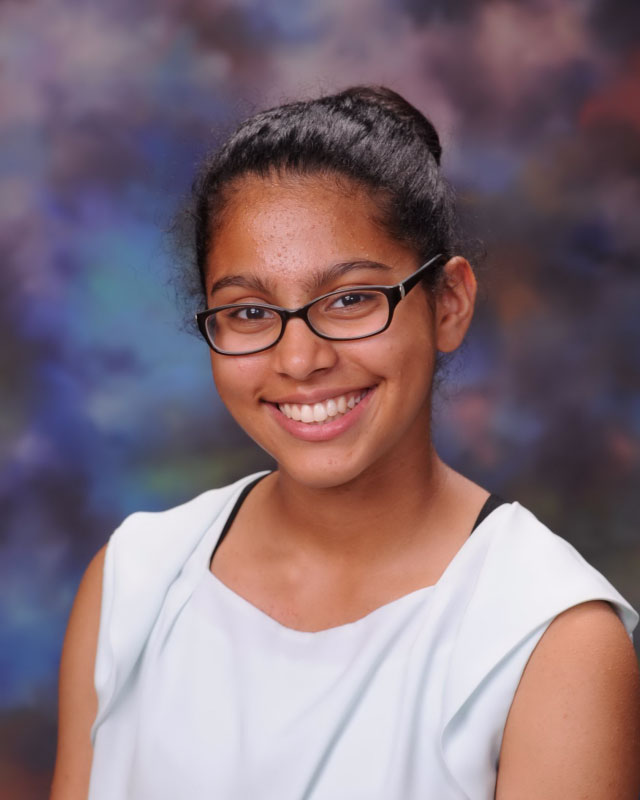 Huntington High School junior Diya Rai-Gersappe.
