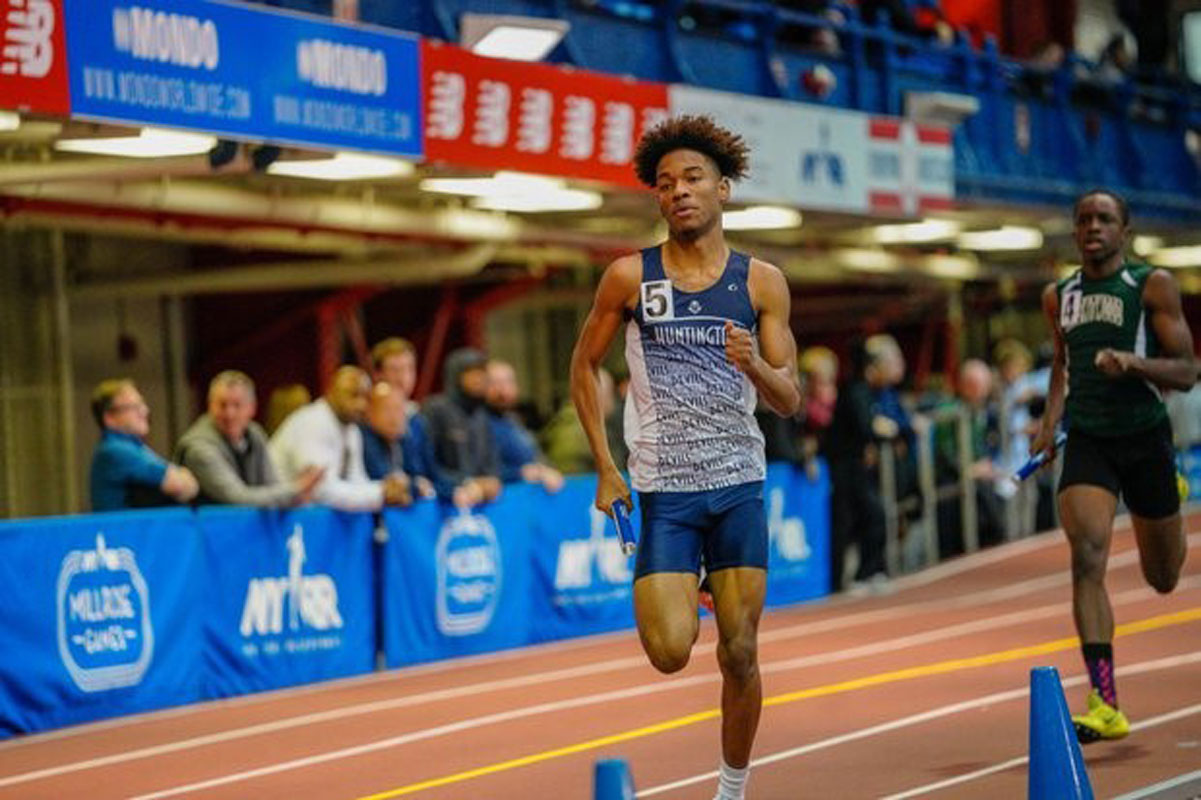 Huntington senior Johnathan Smith is state ranked in a multitude of events.