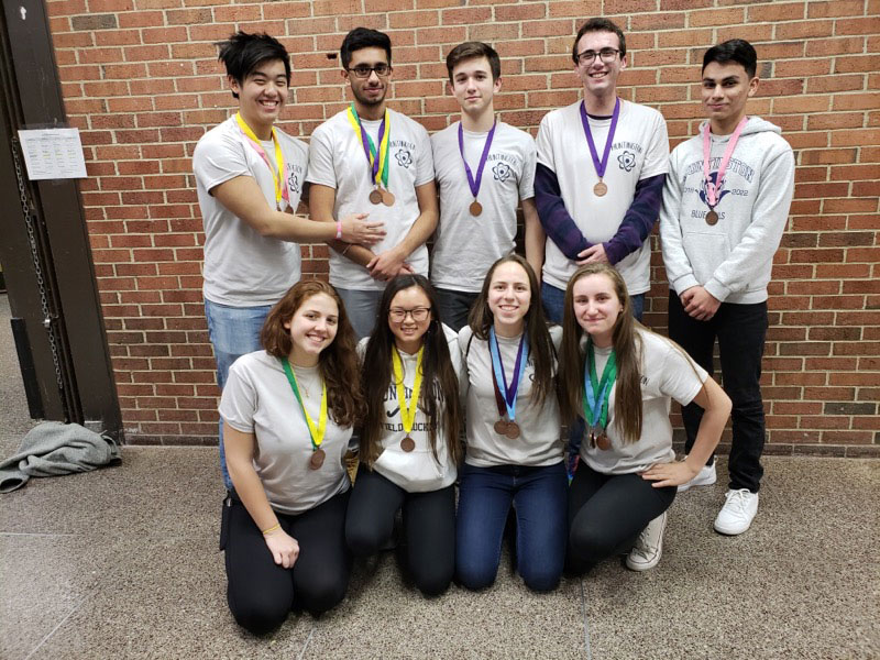 Huntington Science Olympiad medalists are a special group.