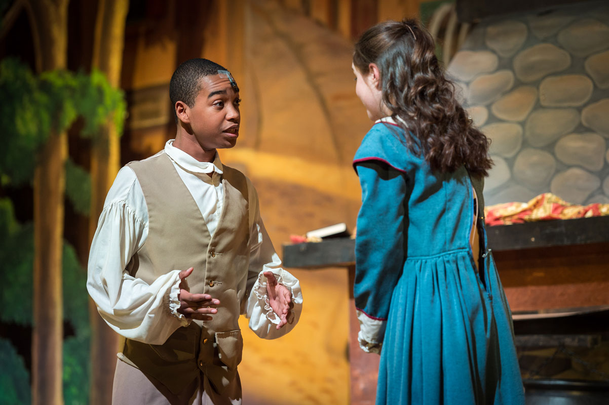 Robert Jean-Gilles has been spectacular as an actor, singer and dancer with the Huntington drama club. (Darin Reed photo.)