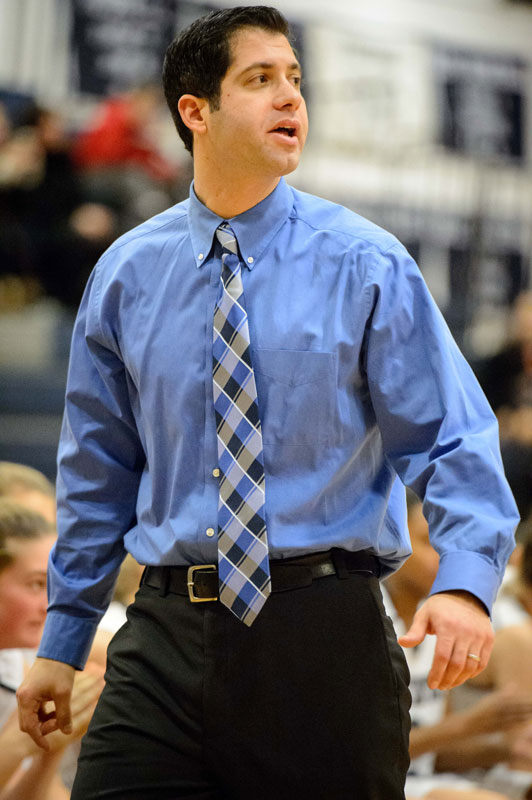 Huntington head coach Mike Kaplan. (Darin Reed photo.)