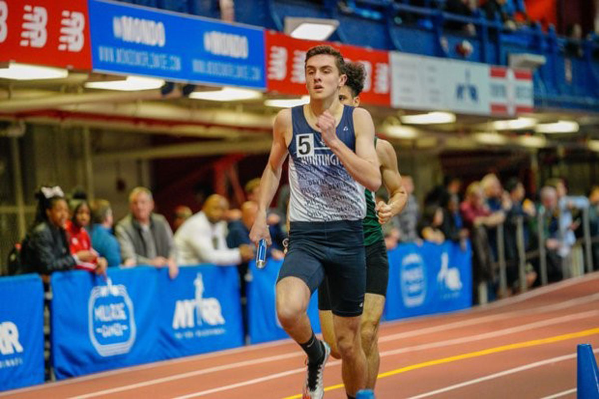 Huntington sophomore CJ Kiviat is one of the top young runners in the country.