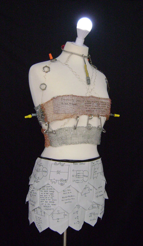 Oliva Hannigan's fashion designs have always been thought-provoking.