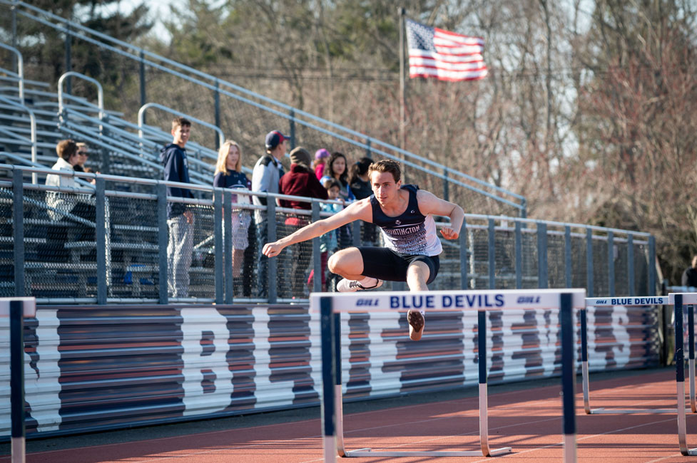 Justin Stevens is one of Huntington's top runners. (Darin Reed photo)