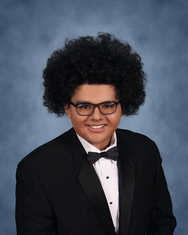  Oscar Bonilla is this year's recipient of the Joseph Toles Scholarship. 