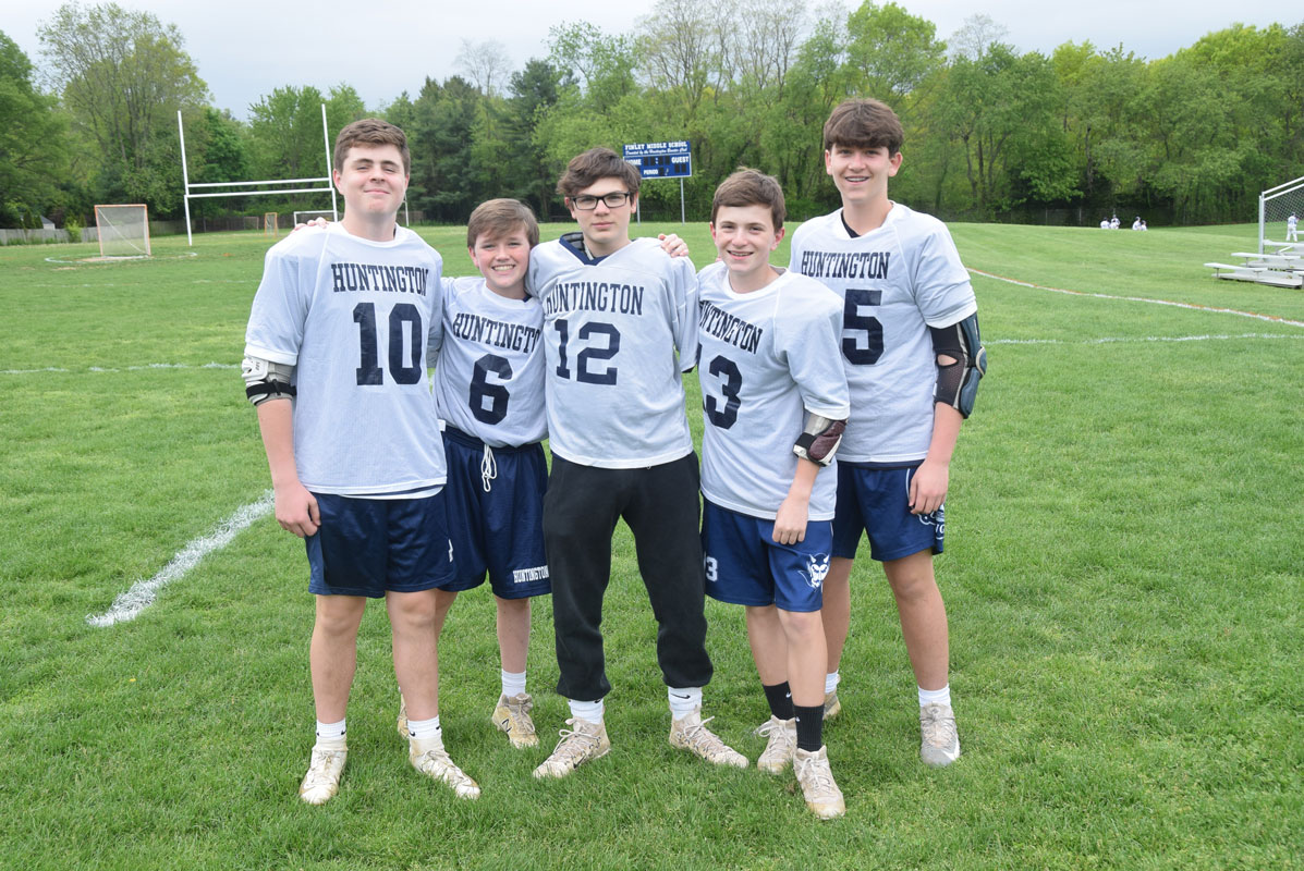  Jack Uvena, Conor Boyle, Brett Bender, Peter Breingan and Shane Luckow all starred for the Finley boys' lacrosse team 