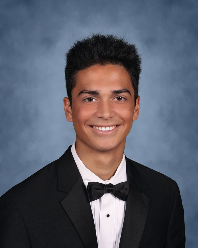 Huntington Class of 2019 member Tyler Abedin will be attending Northeastern University in Boston.