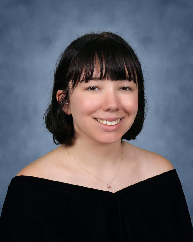 Huntington Class of 2019 member Camille Moscato is headed to St. Joseph's College to study English and business.