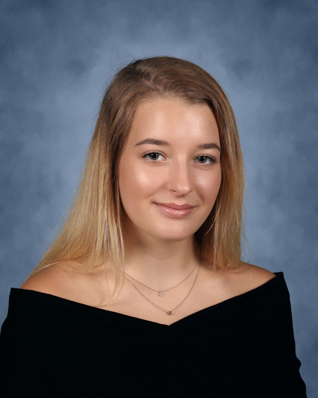 Mia Dickinson plans to study psychology at SUNY College at New Paltz.
