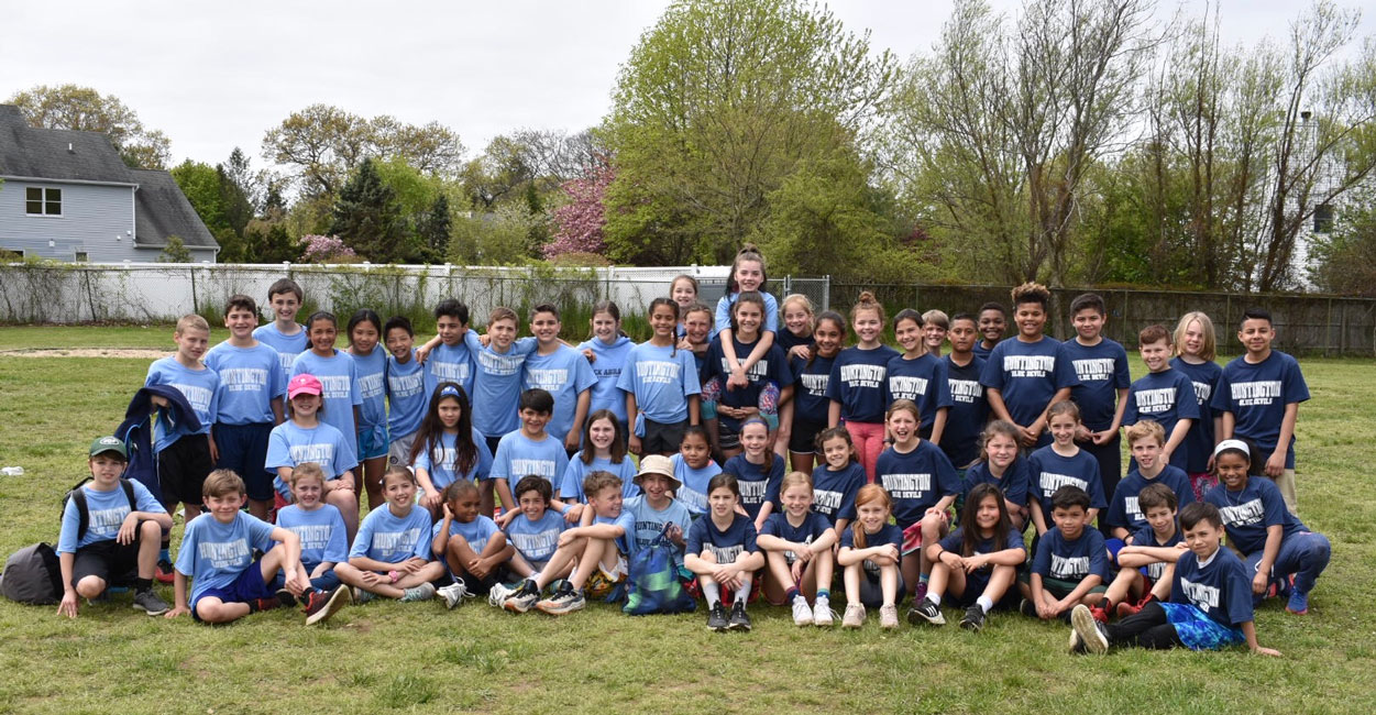 The Woodhull School and Jack Abrams STEM Magnet School Fit Club competition teams.
