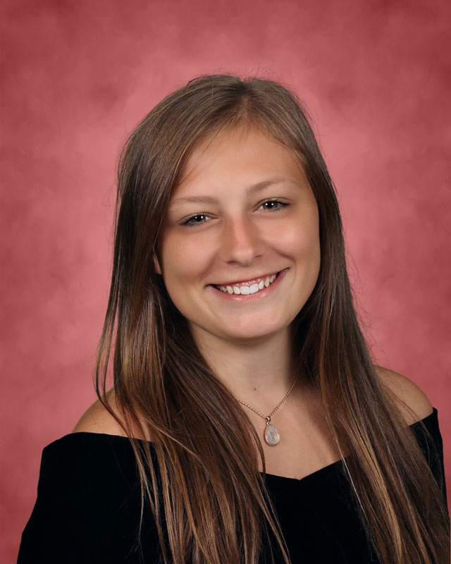 Huntington senior Julia Tesoriero.