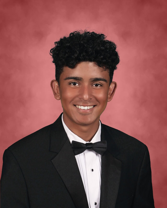 Huntington High School senior Cristian Garay Araujo.