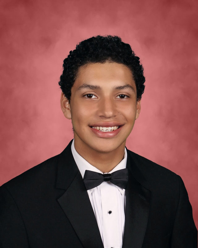 Huntington High School senior Danny Arias.