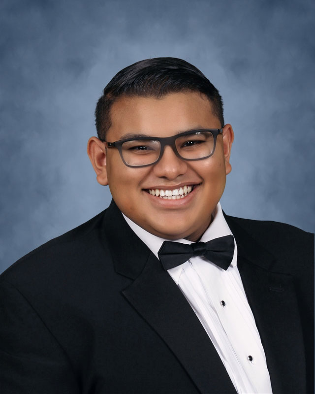 Huntington senior Andy Ulloa.