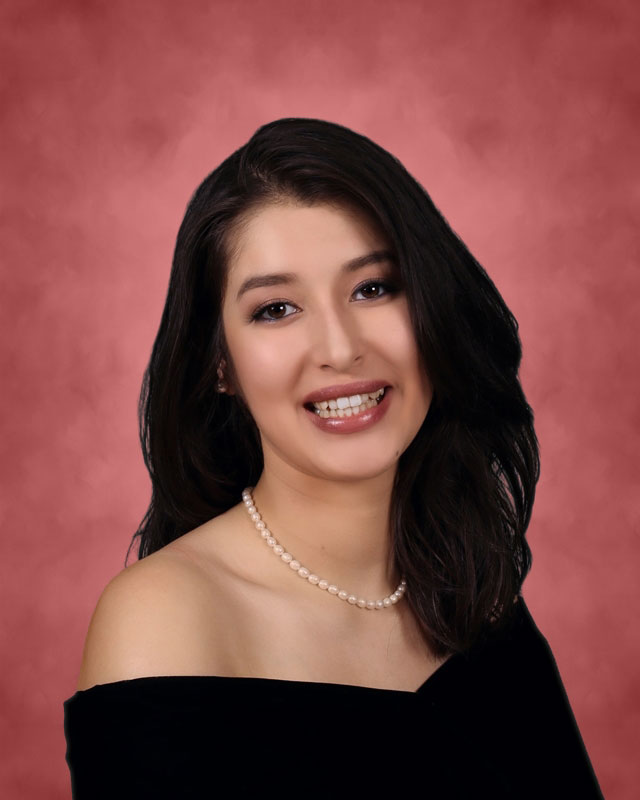 Huntington High School senior Annabella Matheus.